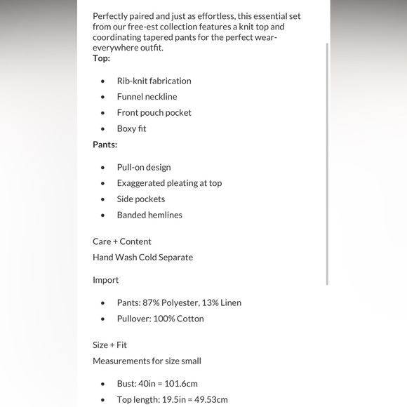 Free People Freya Set Size XS NEW - Picture 2 of 16